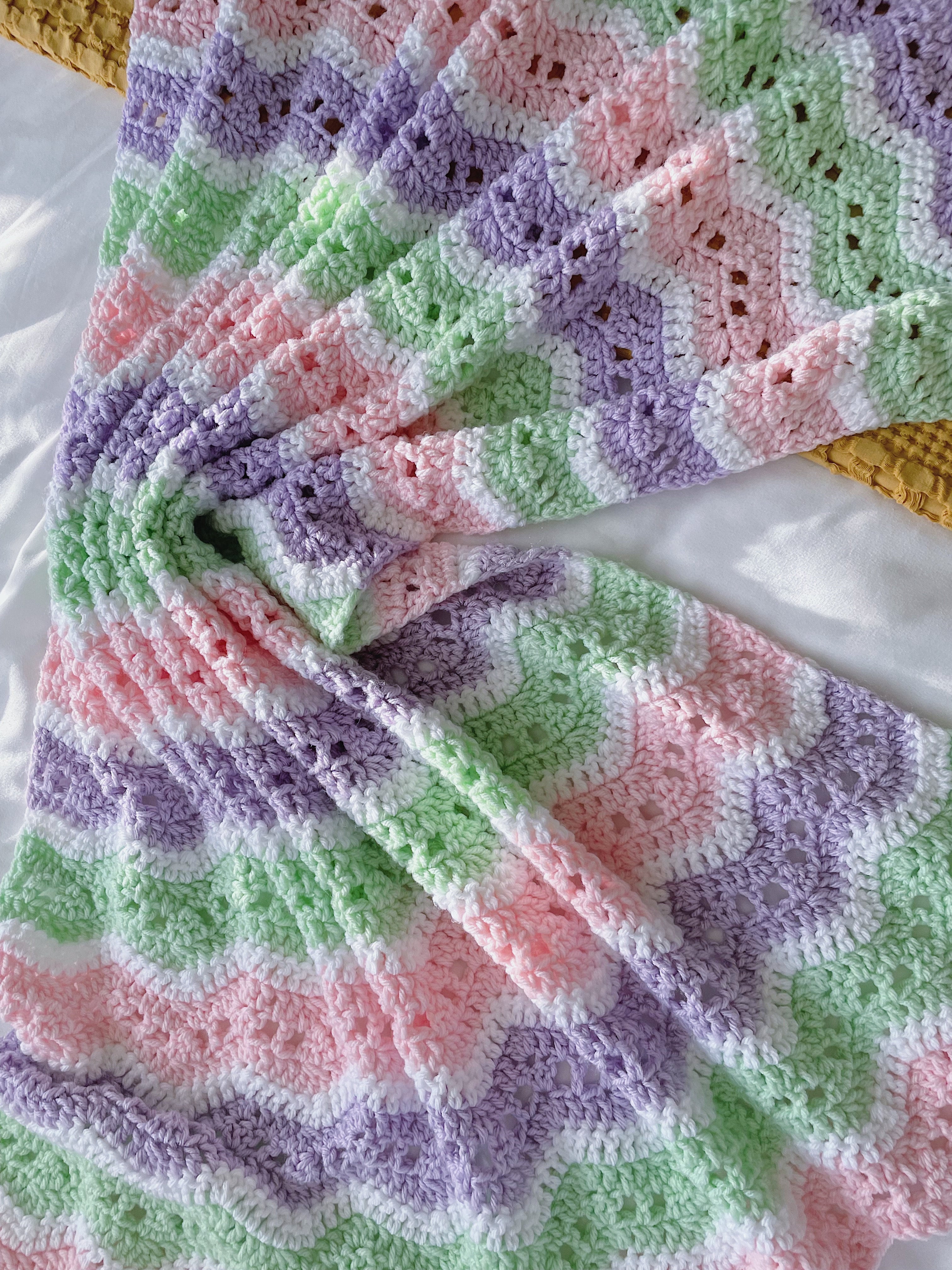 Crochet baby blanket